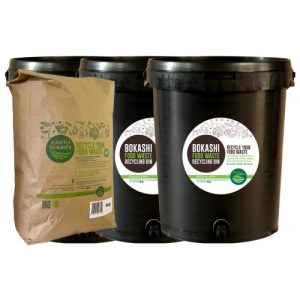 3 Bin 4kg Earth Bokashi Recycling Kit
